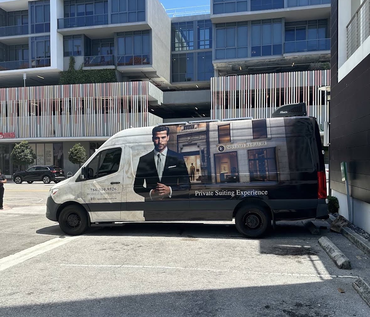 Commercial vehicle wrap installed in Hallandale Beach
